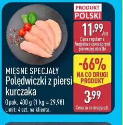 ALDI Mięsne Specjały Polędwiczki z piersi kurczaka oferta