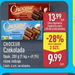 ALDI Choceur Czekolada oferta