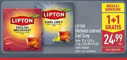 ALDI Lipton Herbata czarna/Earl Grey oferta