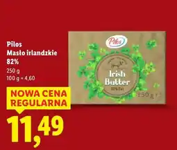 Lidl Pilos Masło irlandzkie 82% oferta