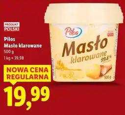 Lidl Pilos Masło klarowane 99,8% oferta