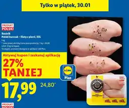 Lidl Polski kurczak – filety z piersi, XXL oferta