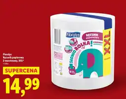 Lidl Floralys Ręcznik papierowy 2-warstwowy, XXL (1 rolka) oferta