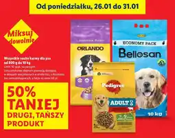 Lidl Suche karmy dla psa Orlando, Pedigree, Bellosan oferta