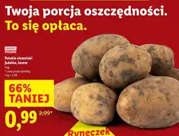 Lidl Polskie ziemniaki jadalne, luzem oferta