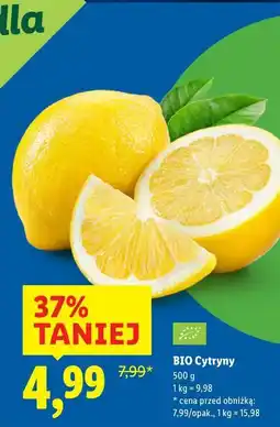Lidl BIO Cytryny oferta