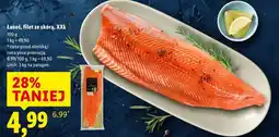 Lidl Łosoś, filet ze skórą, XXL oferta
