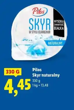 Lidl Pilos Skyr naturalny oferta