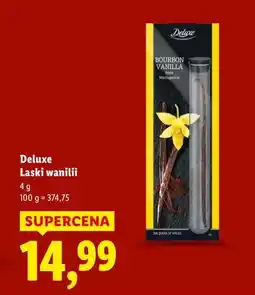 Lidl Deluxe Laski wanilii oferta