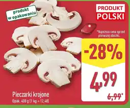ALDI Pieczarki krojone oferta