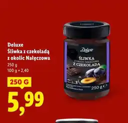 Lidl Deluxe Śliwka z czekoladą z okolic Nałęczowa oferta