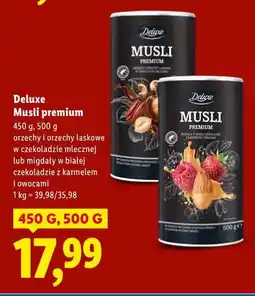 Lidl Deluxe Musli premium oferta