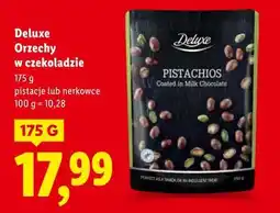 Lidl Deluxe Orzechy w czekoladzie (Pistacje lub nerkowce) oferta
