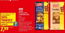 Lidl Sondey Kruche ciastka z nadzieniem, XXL oferta