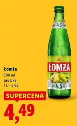 Lidl Łomża 500 ml gruszka oferta