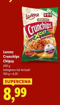 Lidl Lorenz Crunchips Chipsy oferta
