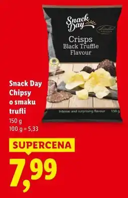 Lidl Snack Day Chipsy o smaku trufli oferta