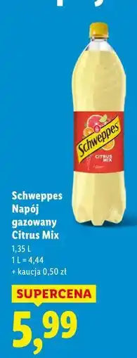 Lidl Schweppes Napój gazowany Citrus Mix oferta