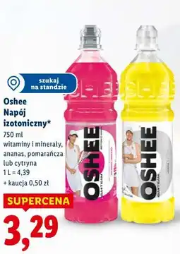 Lidl Oshee Napój izotoniczny oferta
