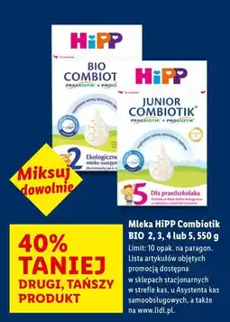 Lidl HiPP Combiotik BIO 2, 3, 4 lub 5 oferta