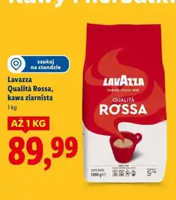 Lidl Lavazza Qualità Rossa, kawa ziarnista oferta