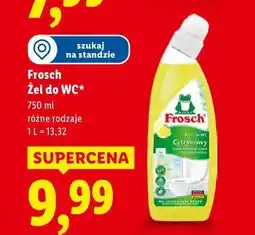 Lidl Frosch Żel do WC 750 ml cytrynowy oferta