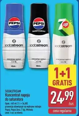 ALDI Sodastream Koncentrat napoju do saturatora (Pepsi, Pepsi Zero, 7 Up, Mirinda) oferta