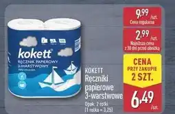 ALDI KOKETT Ręczniki papierowe 3-warstwowe oferta