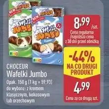 ALDI CHOCEUR Wafelki Jumbo oferta