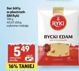 Delikatesy Centrum Ser żółty w plastrach SM Ryki oferta
