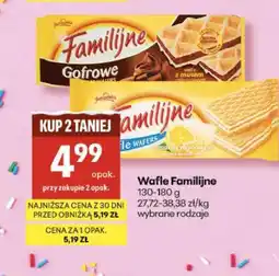 Delikatesy Centrum Wafle Familijne oferta