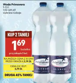 Delikatesy Centrum Woda Primavera oferta