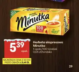Delikatesy Centrum Herbata ekspresowa Minutka oferta