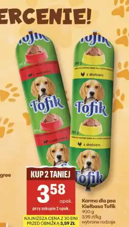 Delikatesy Centrum Tofik kiełbasa dla psa (różne smaki) oferta