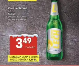 Delikatesy Centrum Piwo Lech Free oferta