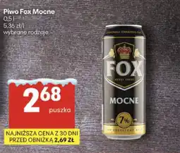Delikatesy Centrum Piwo Fox Mocne oferta