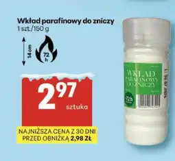 Delikatesy Centrum Wkład parafinowy do zniczy oferta