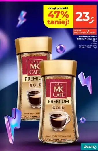 Kawa rozpuszczalna MK Cafe Premium Gold