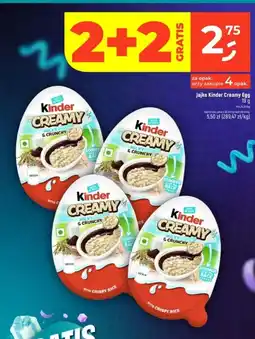 Dealz Kinder Creamy Egg jajko czekoladowe oferta