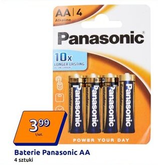 Action Baterie Panasonic AA oferta