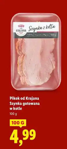 Lidl Szynka gotowana w kotle oferta