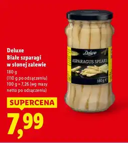 Lidl Białe szparagi w słonej zalewie oferta