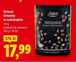 Lidl Czekolada Deluxe Orzechy w czekoladzie pistacje lub nerkowe oferta