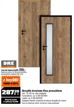 OBI Skrzydło drzwiowe Dre oferta
