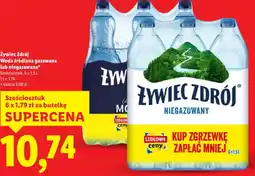 Lidl Woda niegazowana Żywiec zdrój oferta