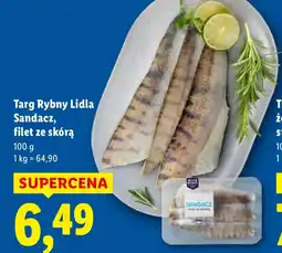 Lidl Sandacz Targ rybny Lidla oferta