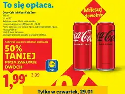 Lidl Napój gazowany Coca-Cola oferta