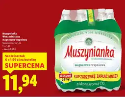 Lidl Woda mineralna Muszynianka oferta