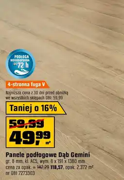 OBI Panele podłogowe oferta