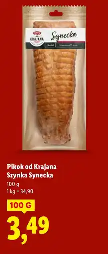 Lidl Szynka Pikok oferta